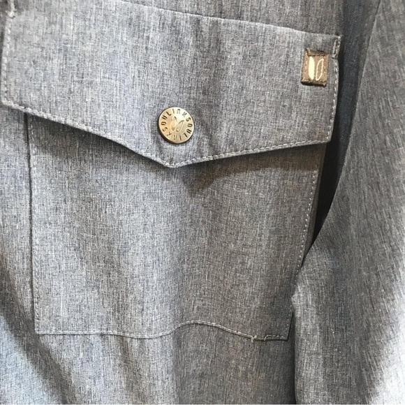 Linksoul Tempus Fugit Full Zip Windbreaker Golf Jacket Mens Medium EUC - Picture 3 of 8